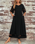 AUBREY Tummy-Smoothing Midi Dress