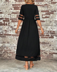 AUBREY Tummy-Smoothing Midi Dress