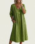 JULIETTE Elegance A-Line Maxi Dress