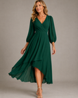 MIA Elegant V-Neck Maxi Dress