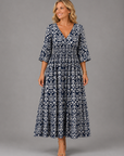 ALTHEA Bohemian Flow Midi Dress