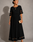 AUBREY Tummy-Smoothing Midi Dress