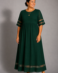 AUBREY Tummy-Smoothing Midi Dress