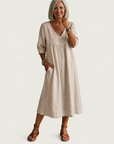 JULIETTE Elegance A-Line Maxi Dress