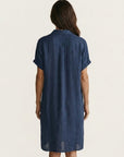 NIDALIE Midi Shirt Dress