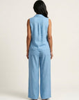 TWIILA Wrap-Top & Wide-Leg Set