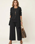 VIVIENNE Minimalist 3-Piece Set - Black