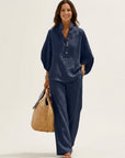 ZERAH Two-Piece Set - Navy