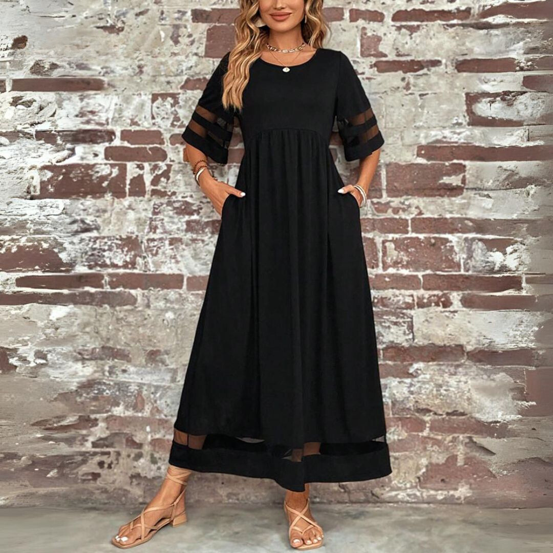 AUBREY Tummy-Smoothing Midi Dress
