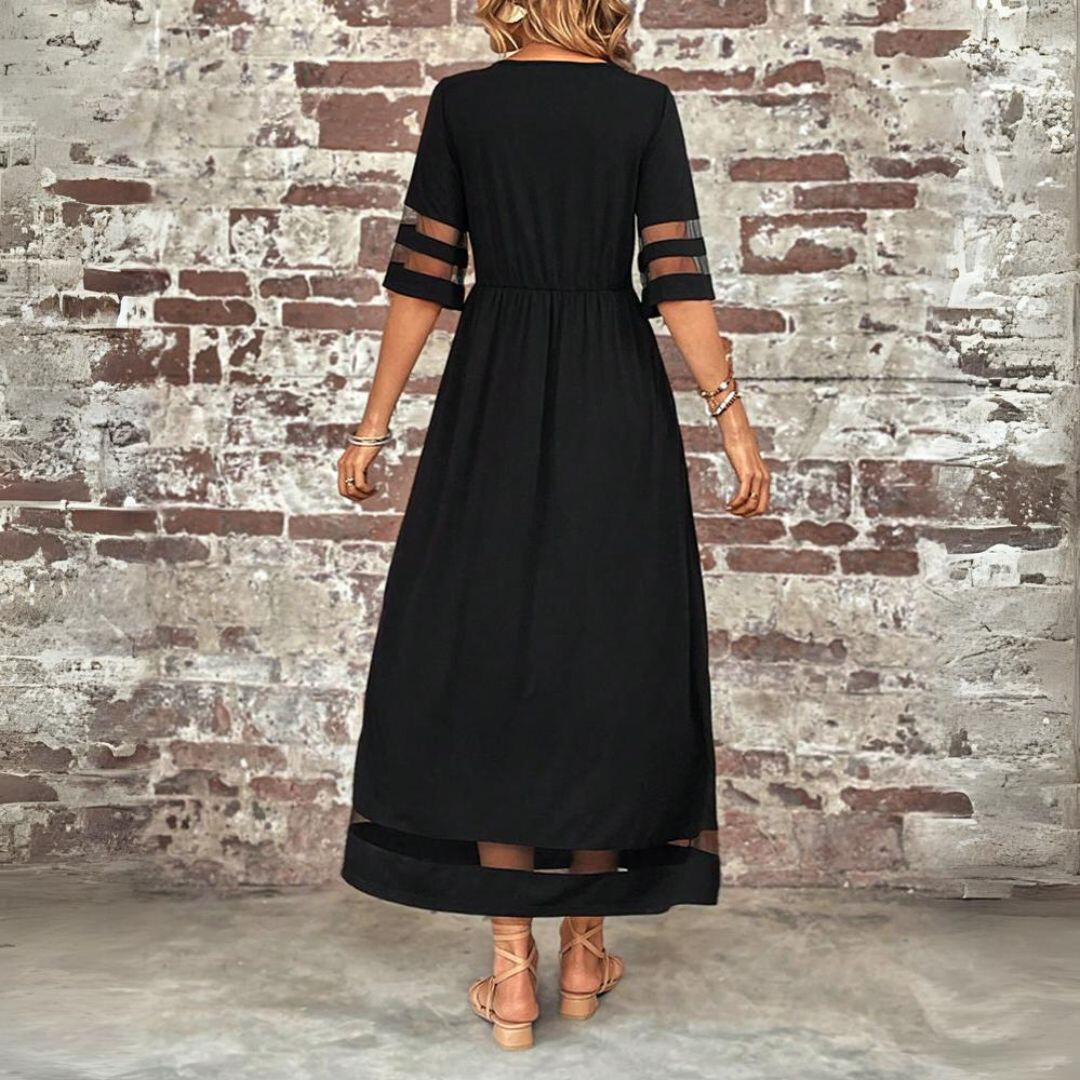 AUBREY Tummy-Smoothing Midi Dress