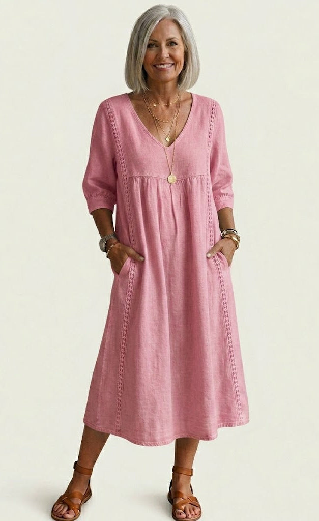JULIETTE Elegance A-Line Maxi Dress