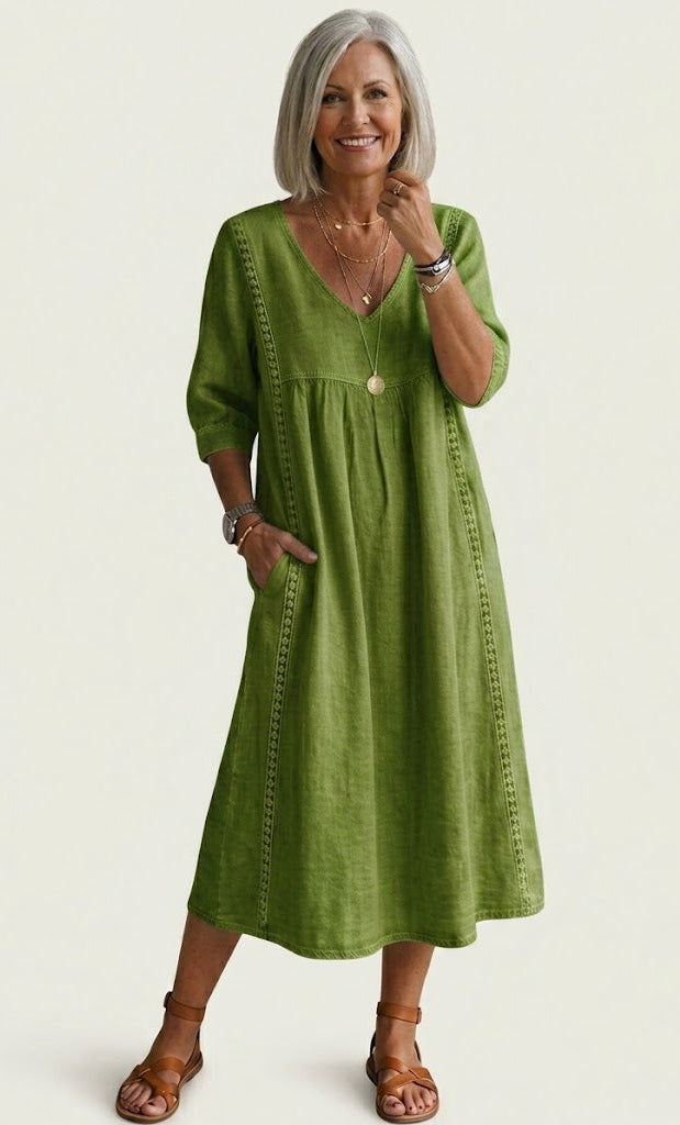 JULIETTE Elegance A-Line Maxi Dress