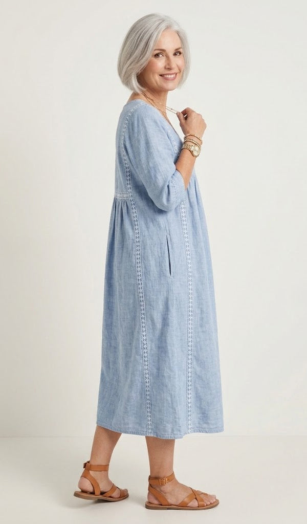 JULIETTE Elegance A-Line Maxi Dress