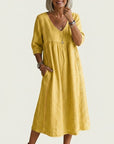 JULIETTE Elegance A-Line Maxi Dress