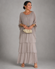 LARA Elegant Flowing Maxi Dress