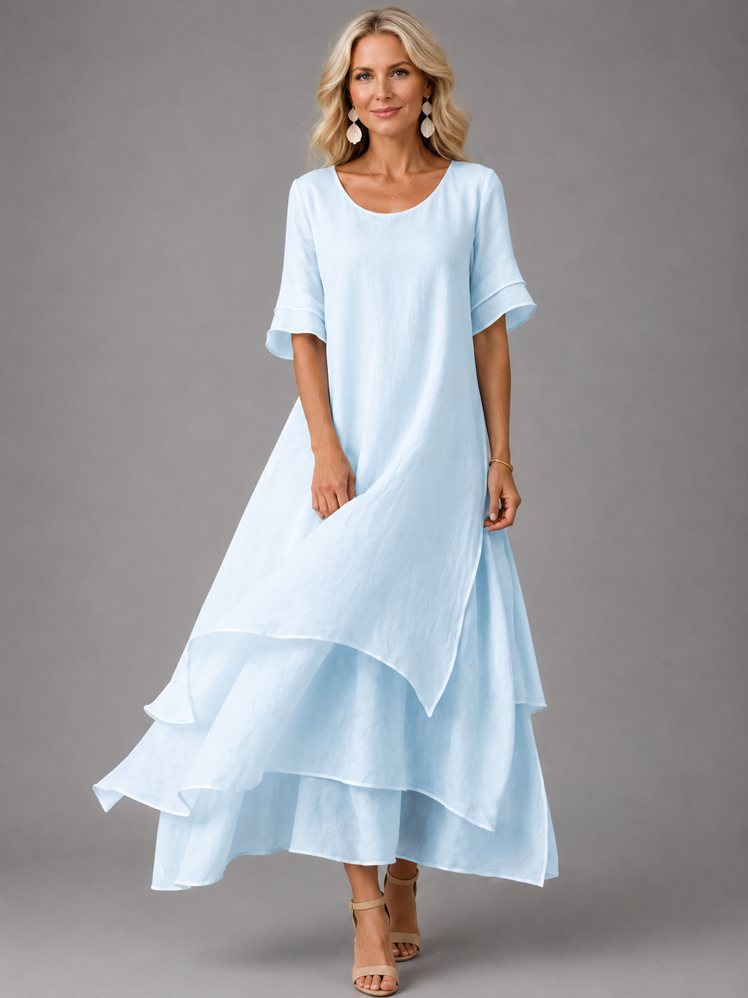 LIORA Flowing Grace Maxi Dress