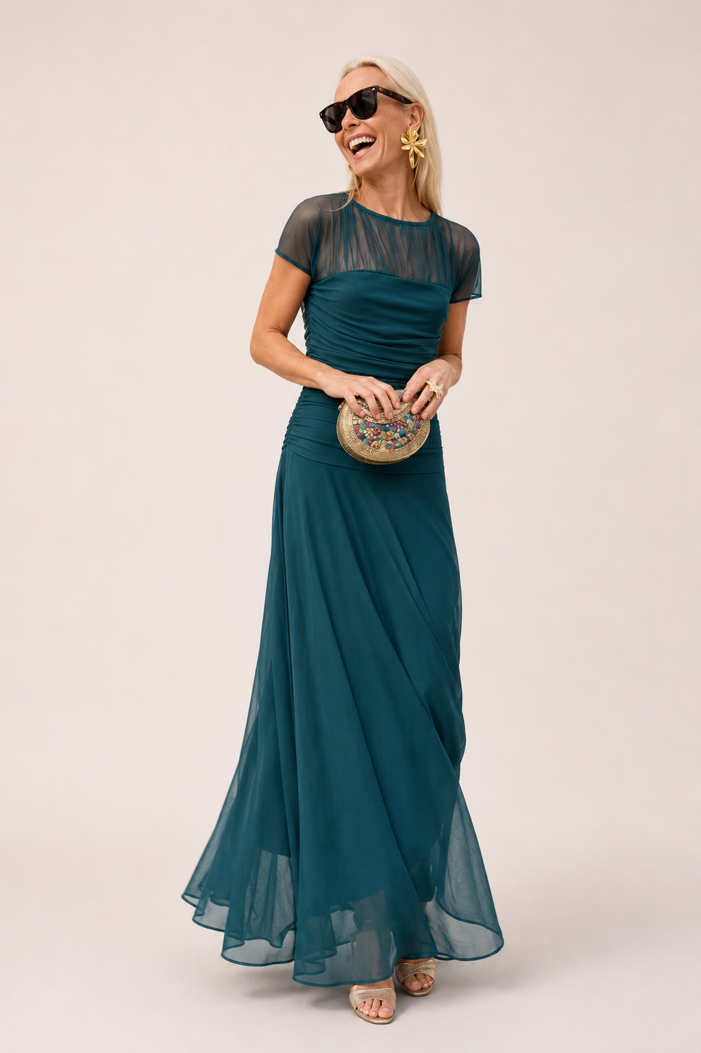 LAUREN Chiffon Dress