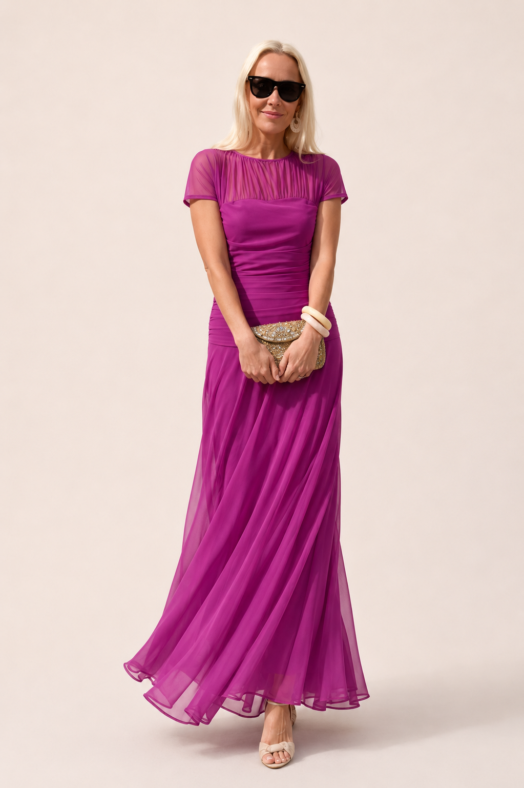 LAUREN Chiffon Dress