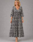 ALTHEA Bohemian Flow Midi Dress