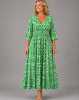 ALTHEA Bohemian Flow Midi Dress