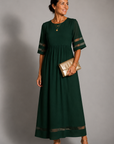 AUBREY Tummy-Smoothing Midi Dress