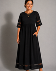 AUBREY Tummy-Smoothing Midi Dress