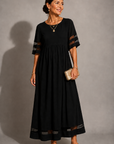 AUBREY Tummy-Smoothing Midi Dress