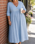 JULIETTE Elegance A-Line Maxi Dress