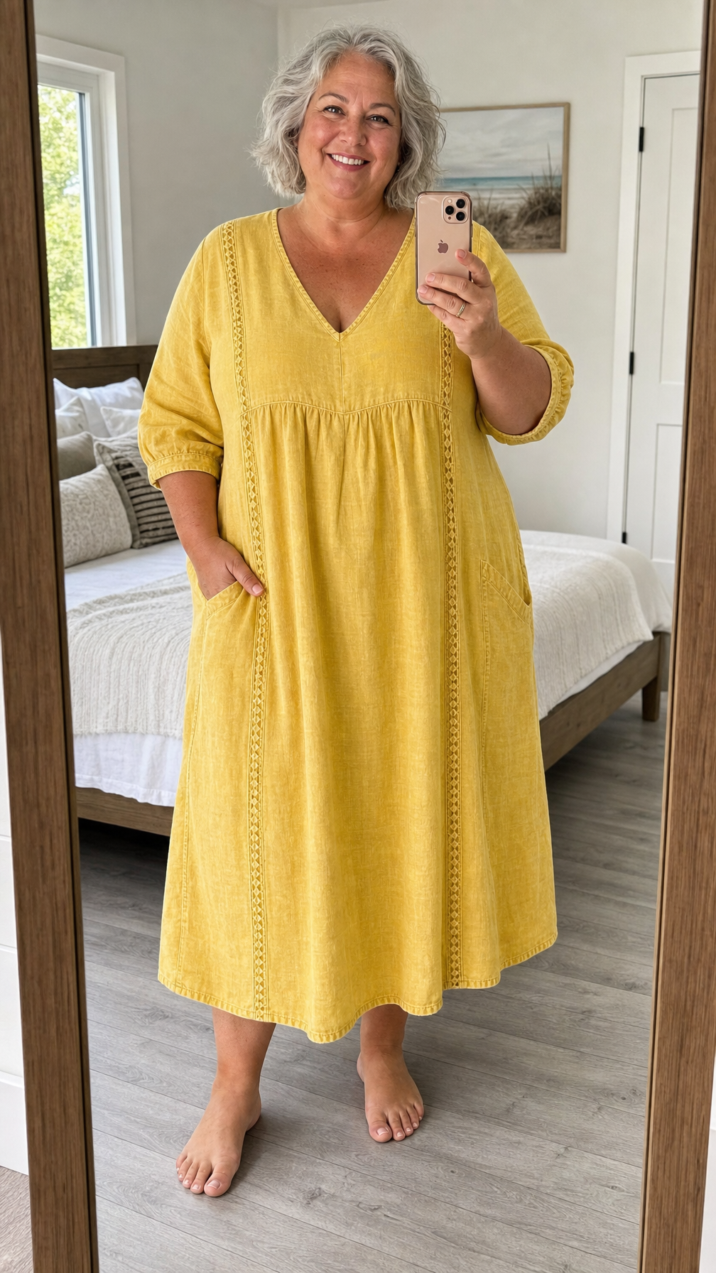 JULIETTE Elegance A-Line Maxi Dress