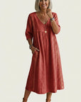JULIETTE Elegance A-Line Maxi Dress