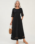AUBREY Tummy-Smoothing Midi Dress