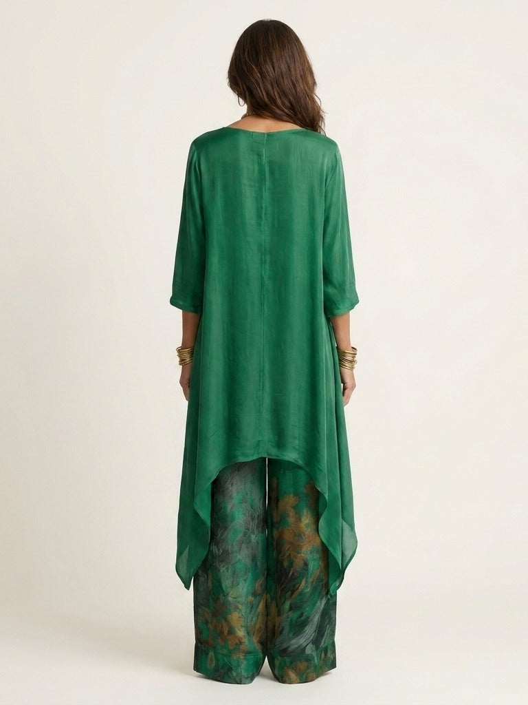 CARIOLA Cotton-Silk Two-Piece Set