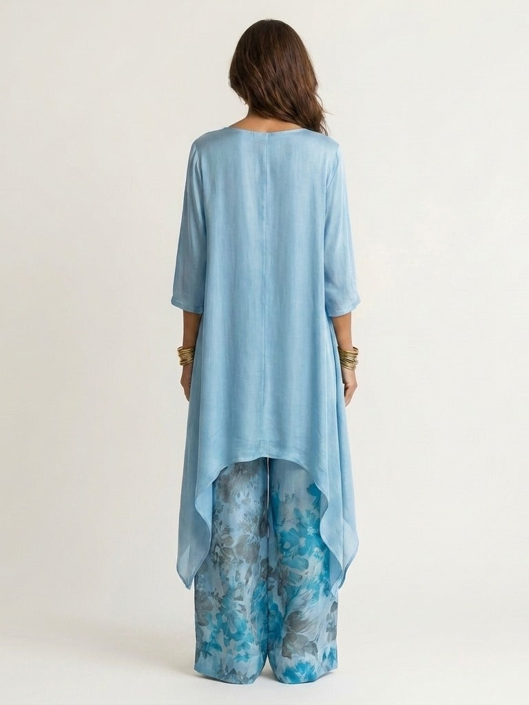 CARIOLA Cotton-Silk Two-Piece Set