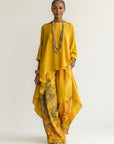 CARIOLA Cotton-Silk Two-Piece Set - Yellow