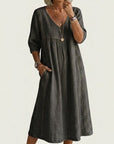 JULIETTE Elegance A-Line Maxi Dress