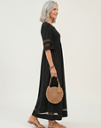 AUBREY Tummy-Smoothing Midi Dress
