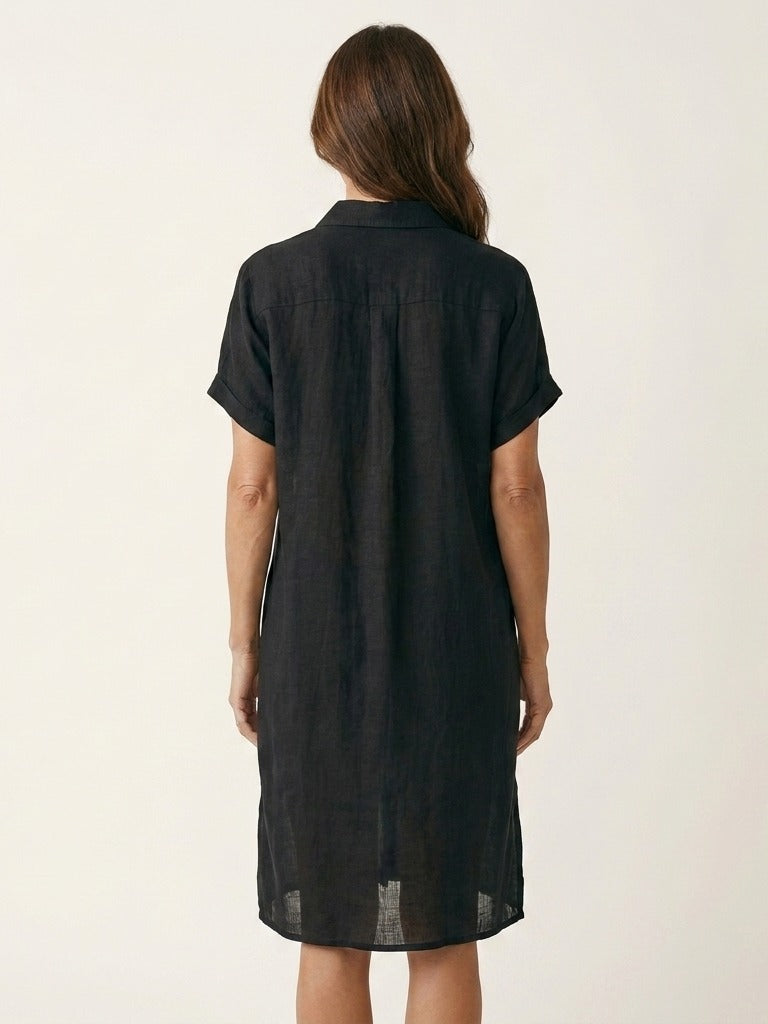 NIDALIE Midi Shirt Dress