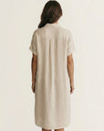 NIDALIE Midi Shirt Dress