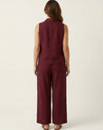 TWIILA Wrap-Top & Wide-Leg Set