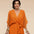 monica-v-neck-wrap-dress-orange