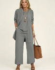 VIVIENNE Minimalist 3-Piece Set - Gray